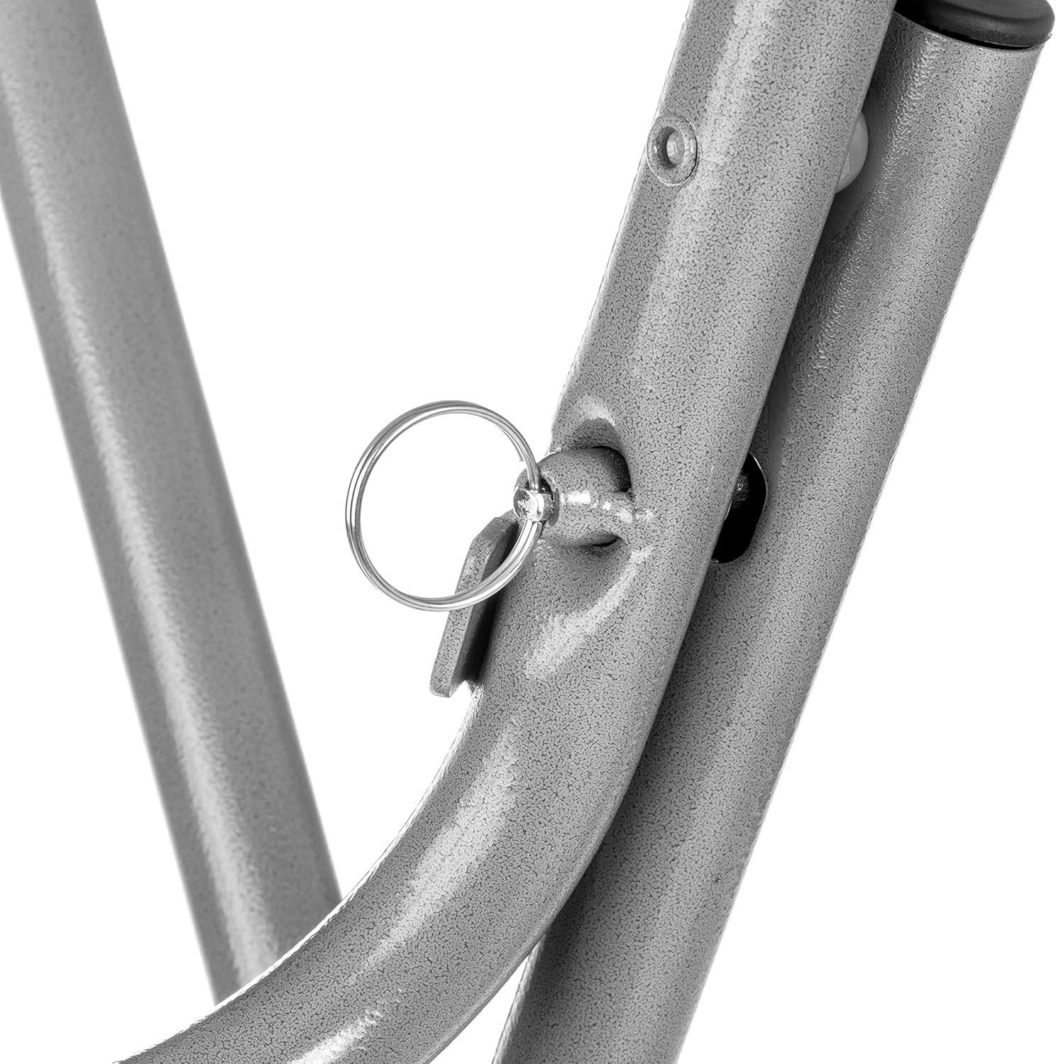 32" Round Cocktail Table: Plastic High-Top, Bar Height with Locking Steel Frame - Perfect for Indoor/Outdoor-GCC Home Center