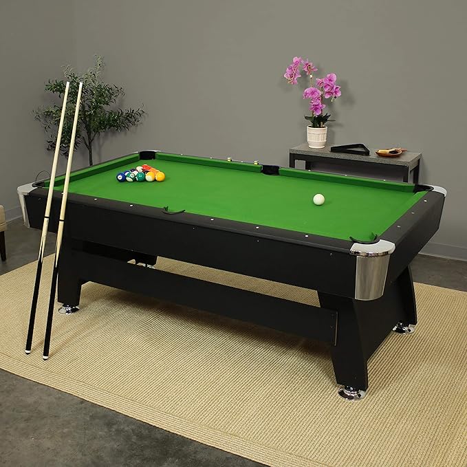 Billiard Table 8ft Wooden Design - Green-GCC Home Center