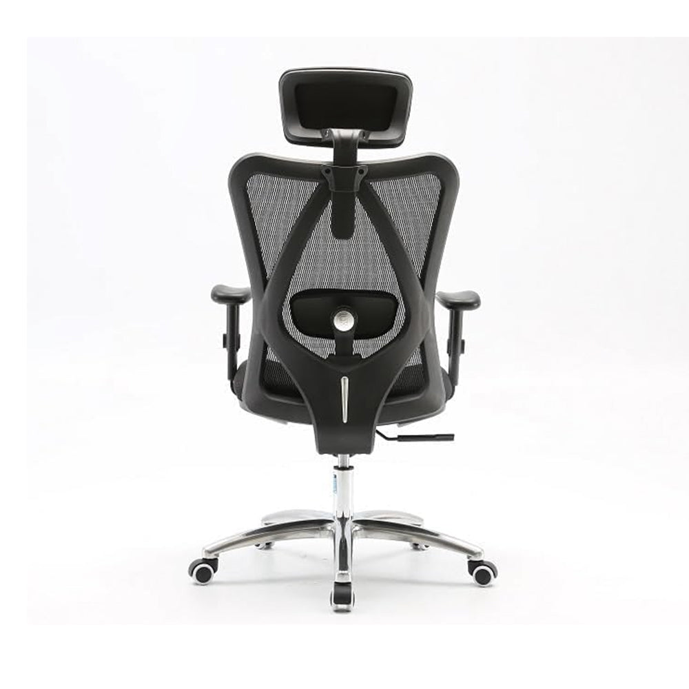 Ergonomic Desk Office Chair With Adjustable Support - Black-GCC Home Center
