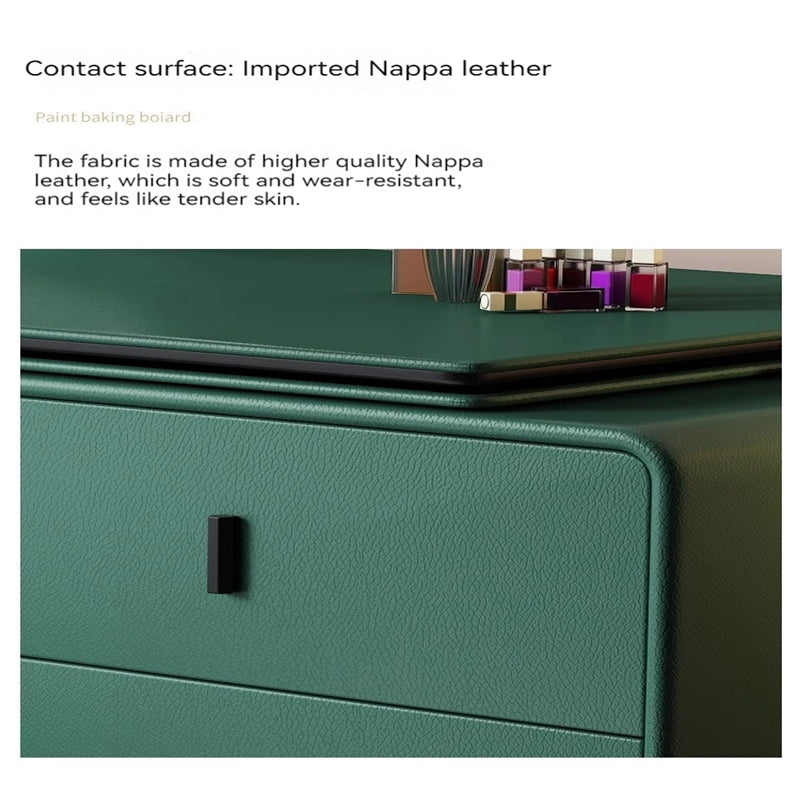 COOLBABY Dressing table small simple modern light luxury makeup table with mirror Italian network red bedroom furniture ins dressing table-GCC Home Center