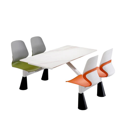 Rock plate restaurant table and chair combination-GCC Home Center