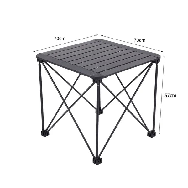 Foldable Camping Table (Aluminum Top)