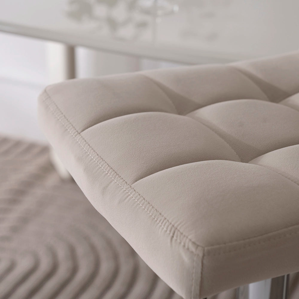 Bar Chair – Modern Adjustable Velvet Stool