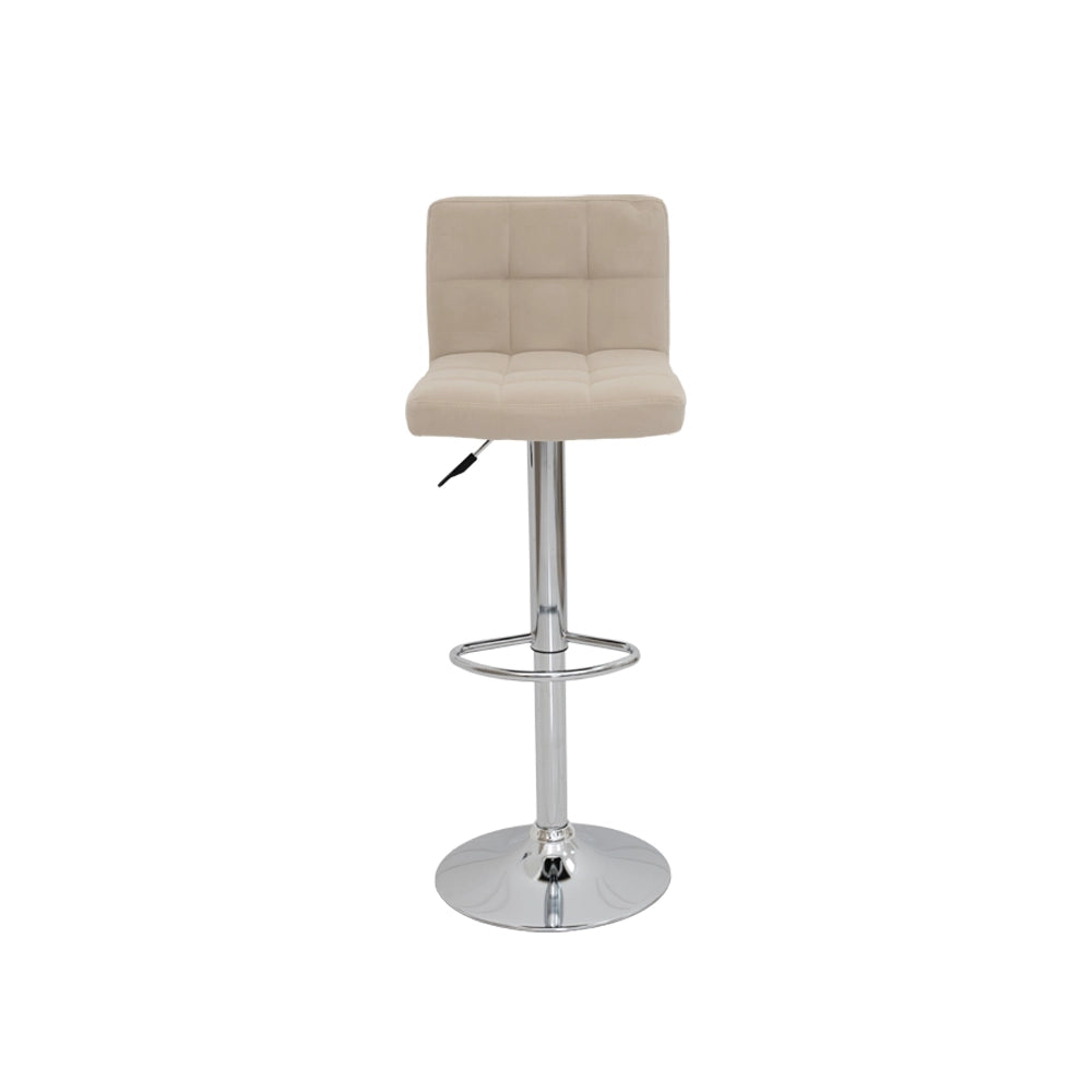 Bar Chair – Modern Adjustable Velvet Stool