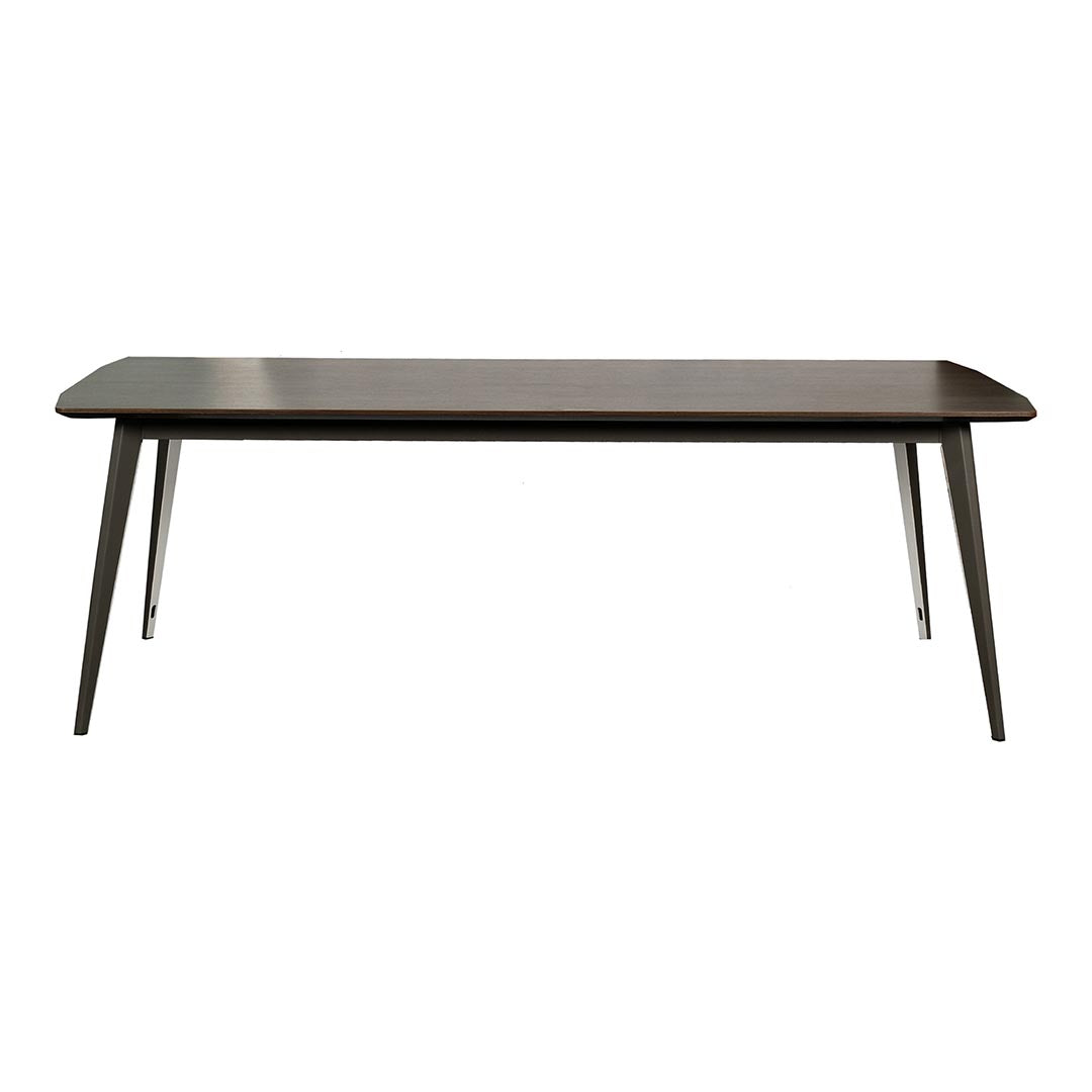 Elegant Meeting Table For Dining Or Workspace, Brown-GCC Home Center