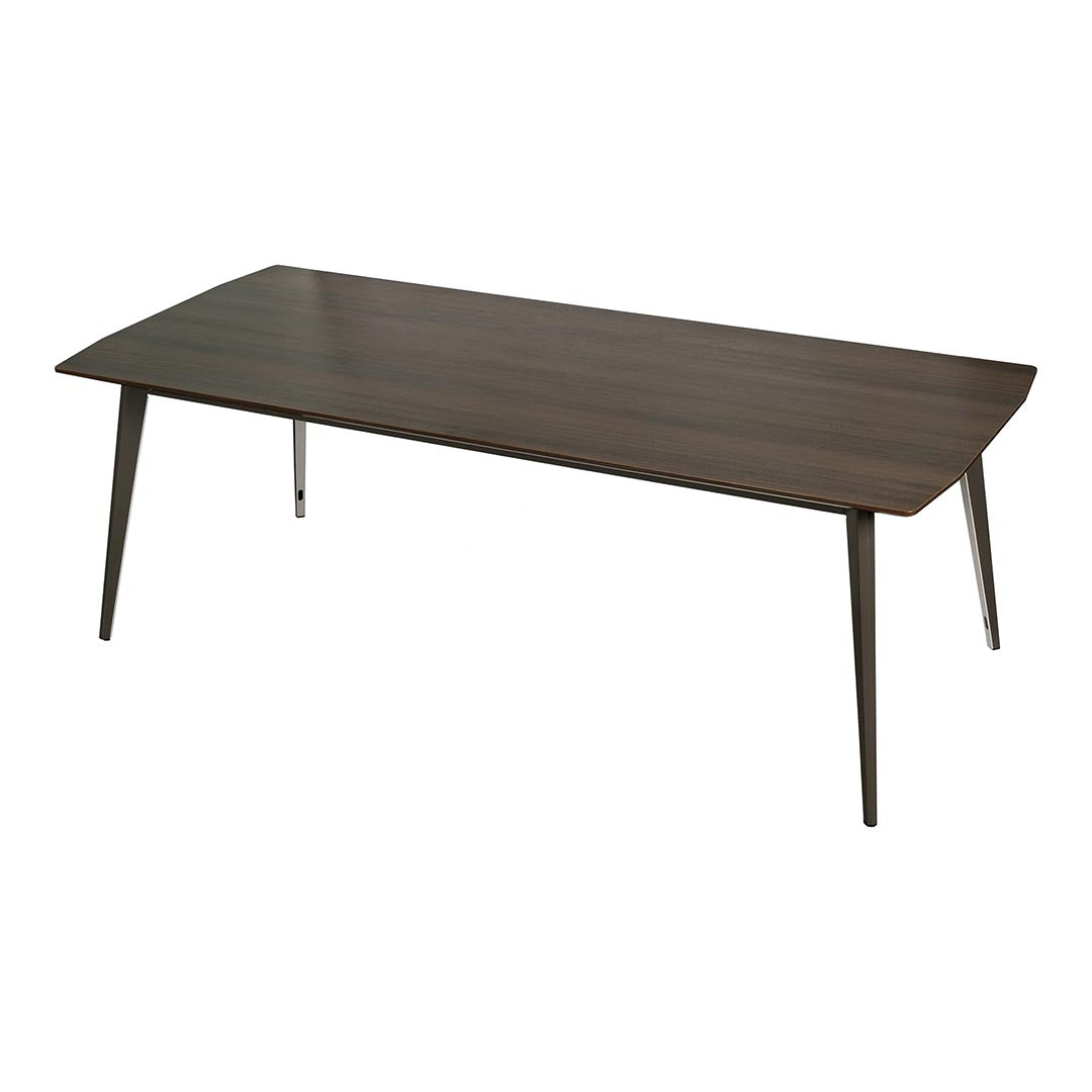 Elegant Meeting Table For Dining Or Workspace, Brown-GCC Home Center