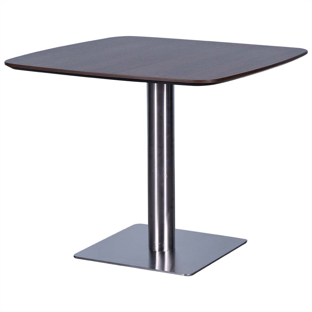 Square Shape Meeting Table, Coffee Table For Modern Workspace Or Dining Area - Brown-GCC Home Center