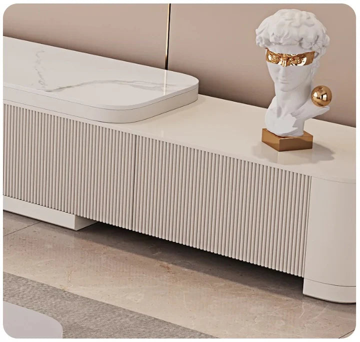 Sintered Stone Extendable Entertainment TV Unit-GCC Home Center