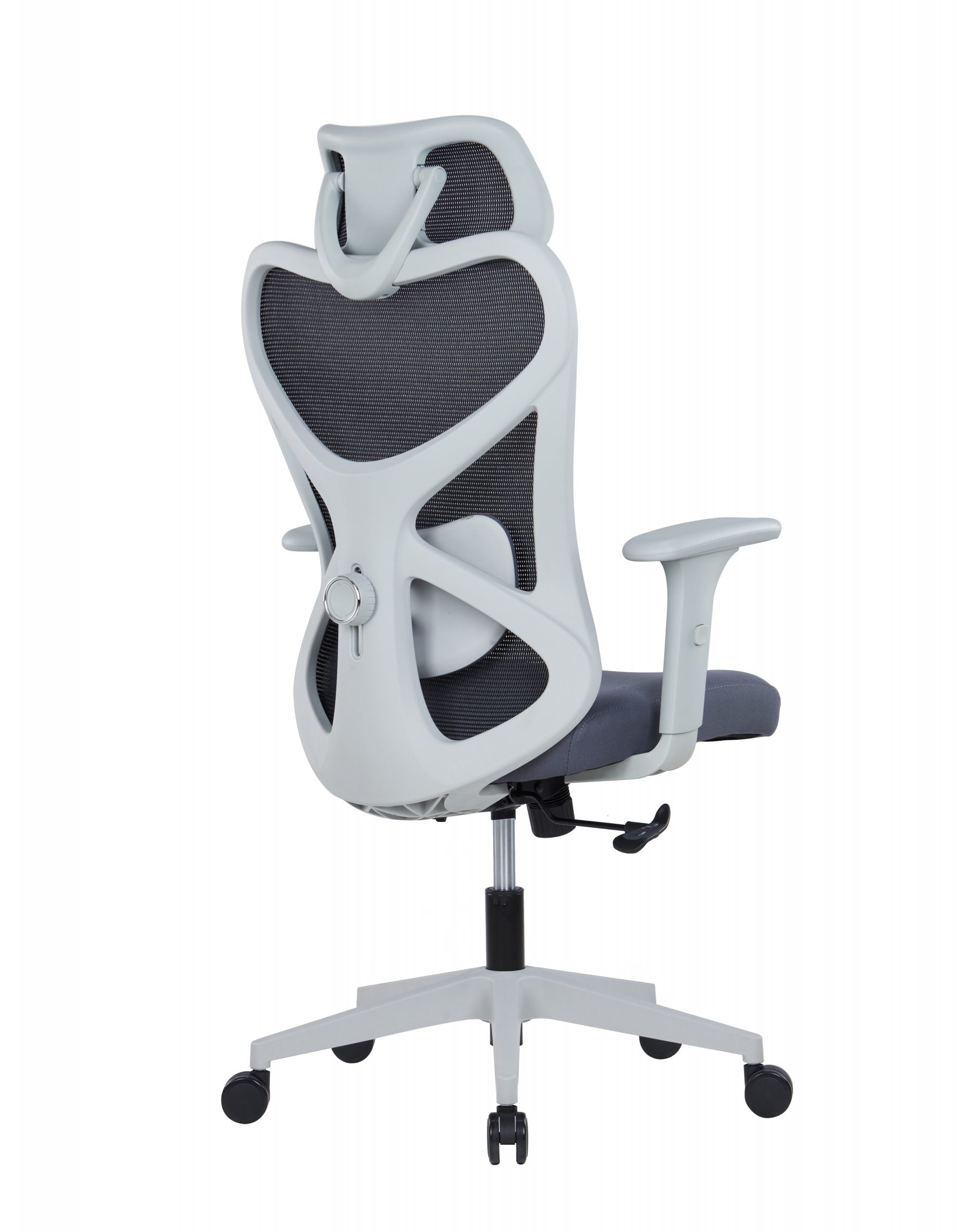 Breathable Mesh Ergonomic Chair Adjustable Headrest and Lumbar Support