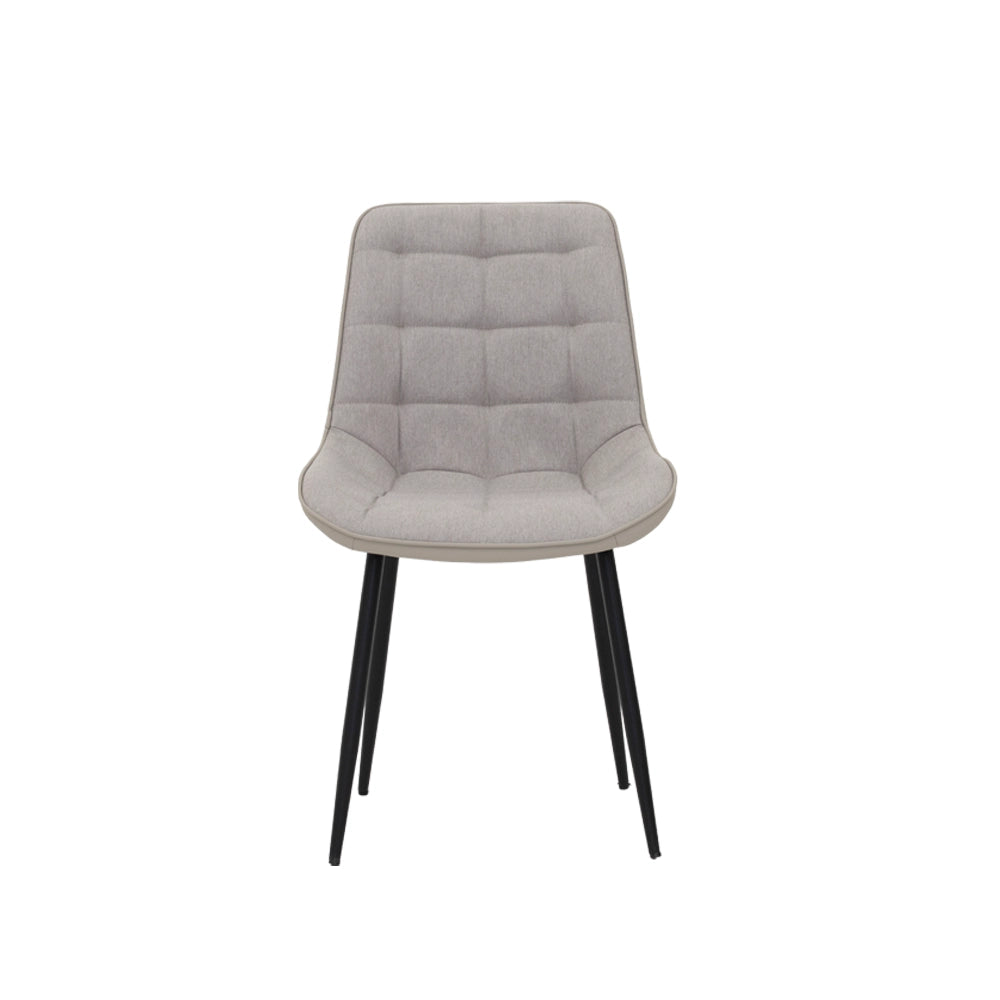 6-Seater Dining Set – Oak & Grey