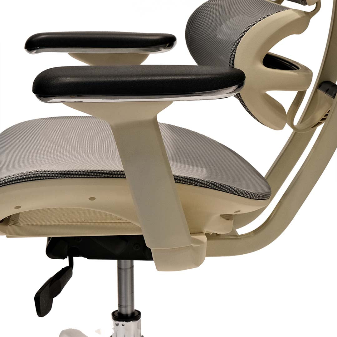 High Back Medicated Chair, Office Chair With Height Adjustable, Lumbar Support And 5 Swivel Wheels-GCC Home Center