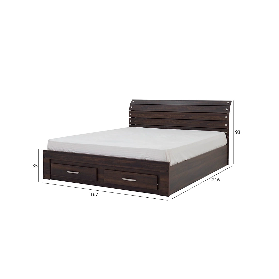 High-Quality Bed with Drawers And Headboard