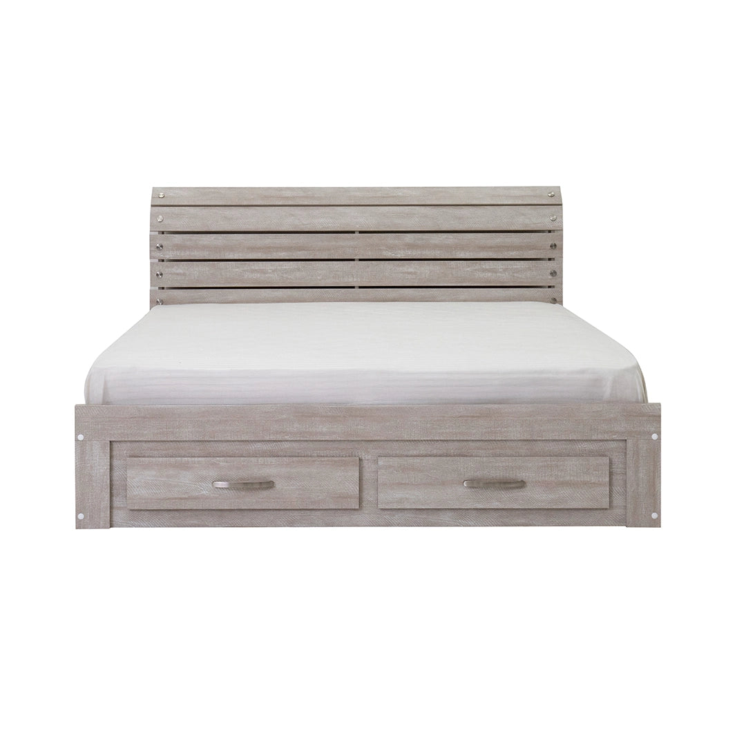 High-Quality Bed with Drawers And Headboard