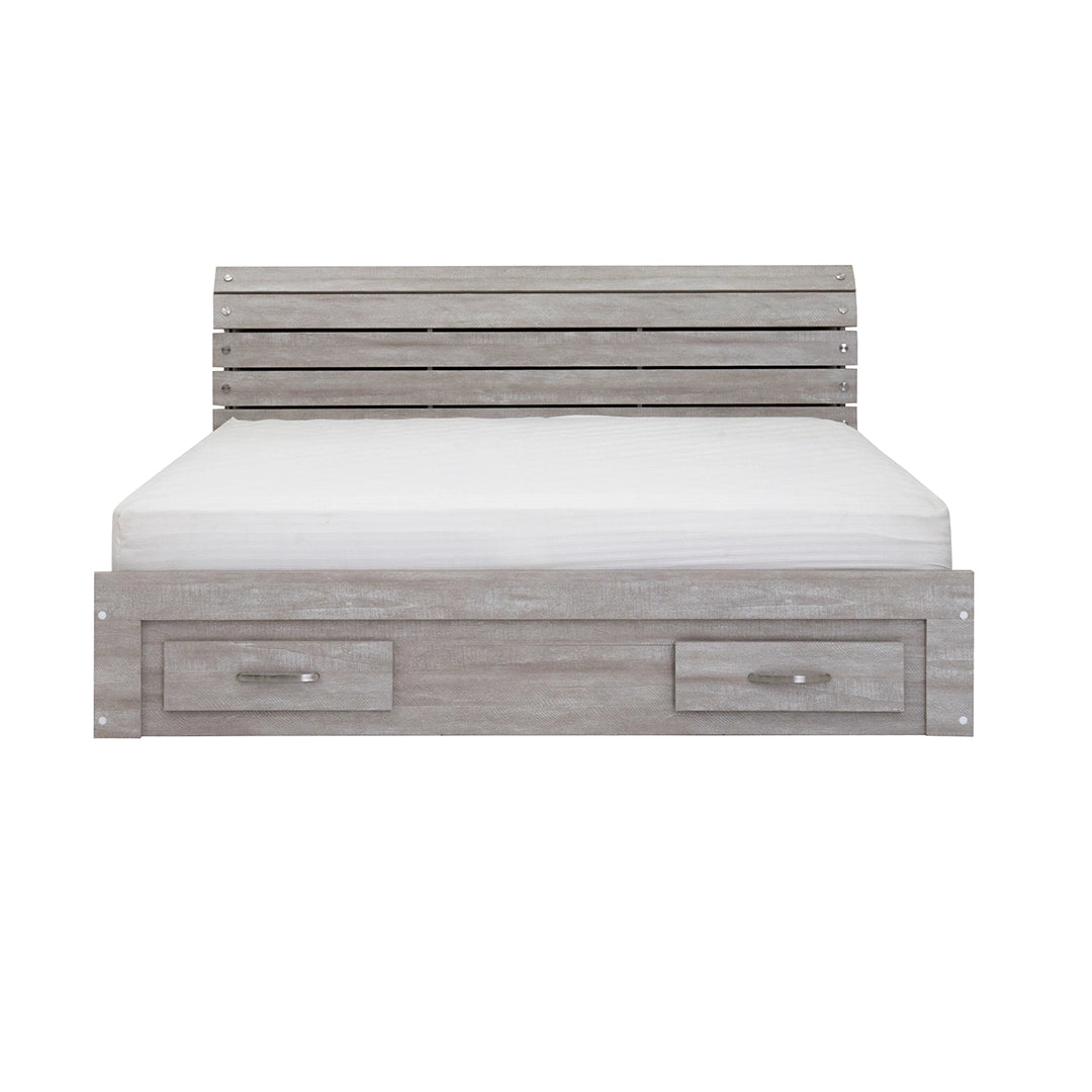 High-Quality Bed with Drawers And Headboard
