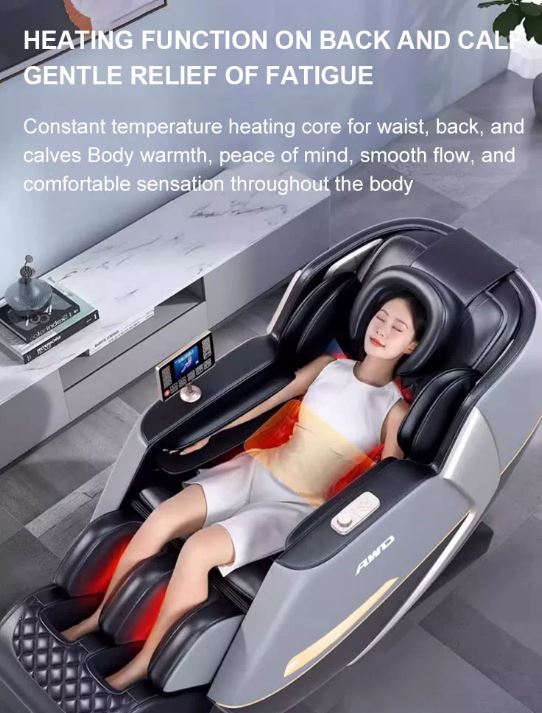 4D Full Massage Chair - 18 Auto Massage Programs