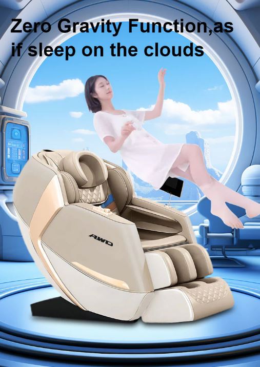 4D Full Massage Chair - 18 Auto Massage Programs