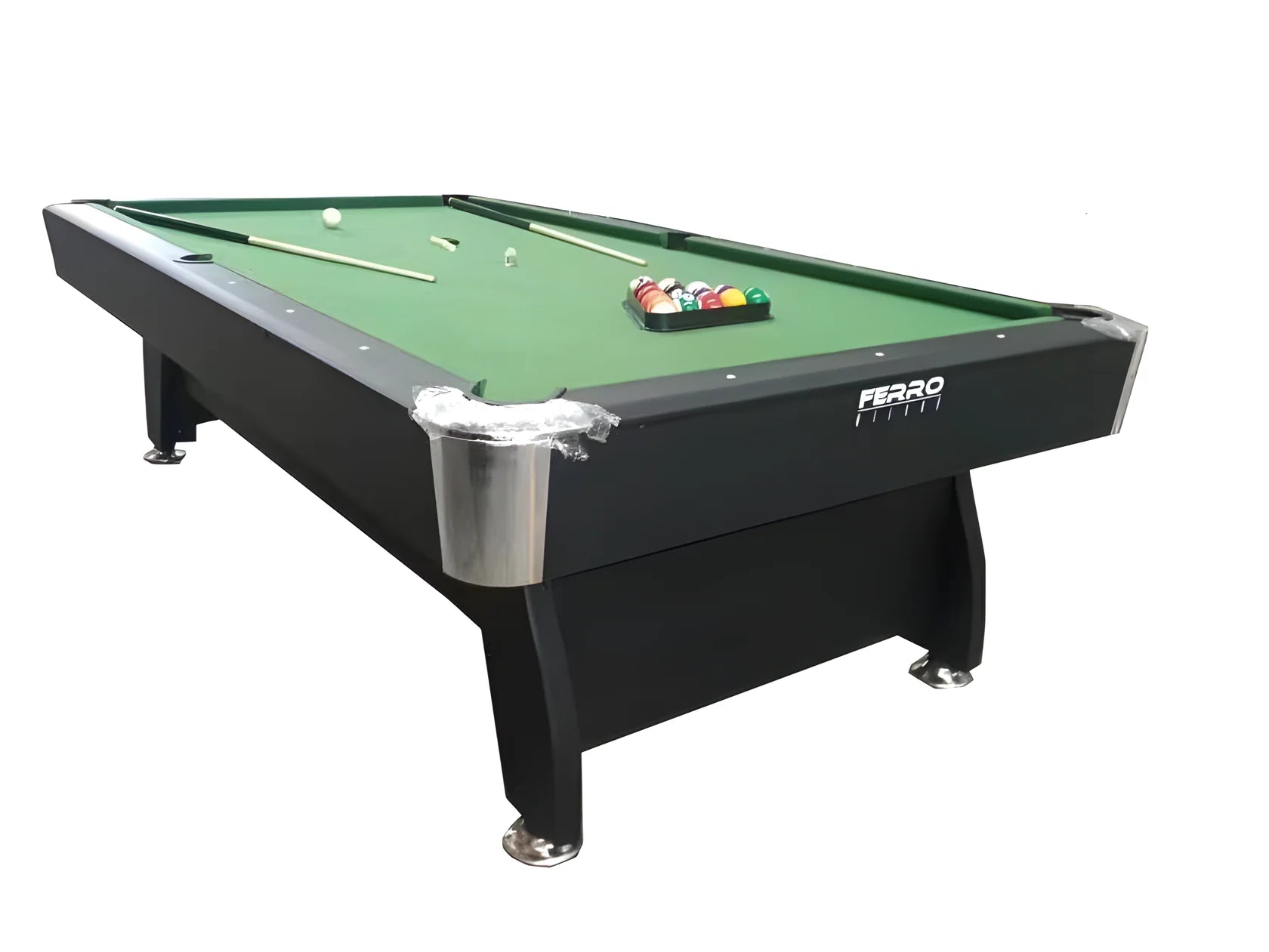 Billiard Table 8ft Wooden Design - Green-GCC Home Center