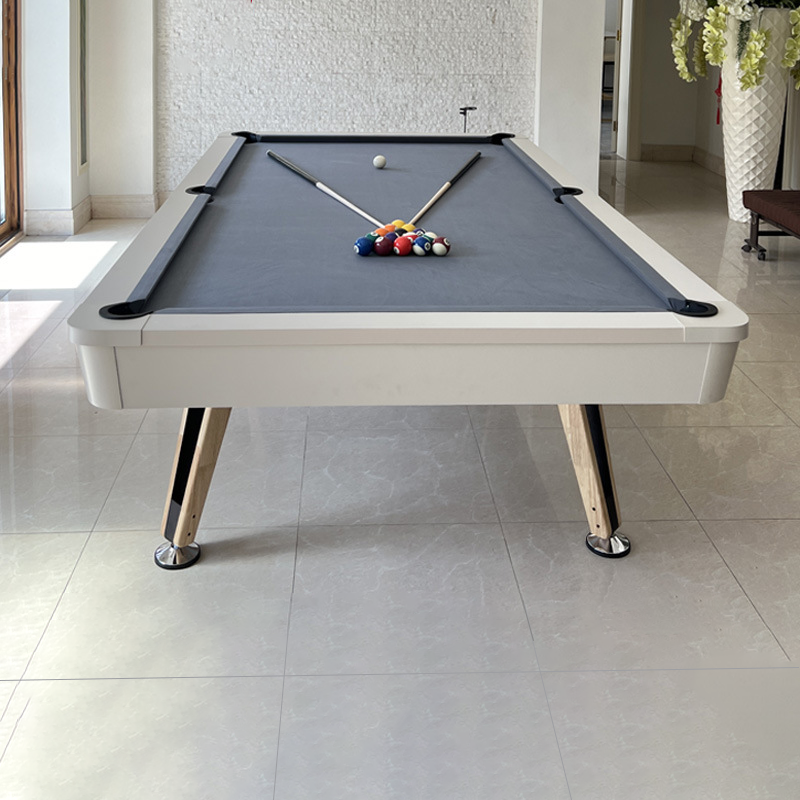 8ft 3 IN 1 Billiard Pool Tables with Full Accessory Multi-function Home Use Ping Pong Dining Table Convertible 3in1 Portability Pool Table