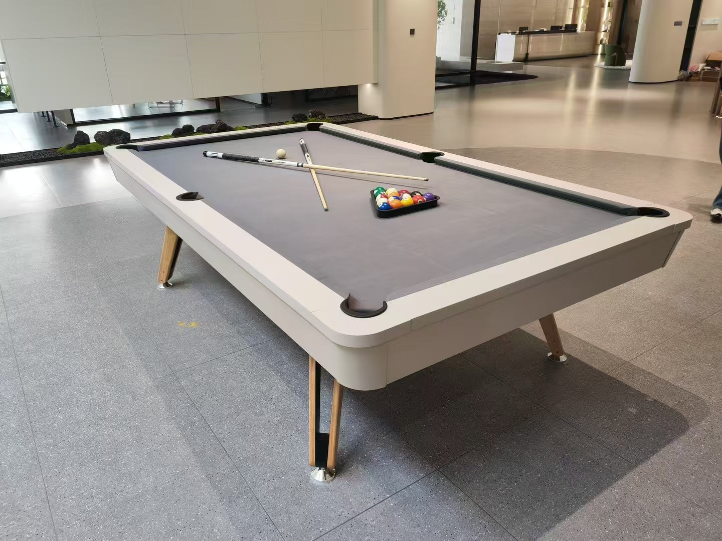 8ft 3 IN 1 Billiard Pool Tables with Full Accessory Multi-function Home Use Ping Pong Dining Table Convertible 3in1 Portability Pool Table