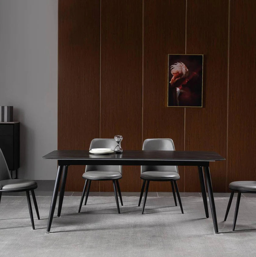 Sintered stone Dining Table w/ Simple Style Leg-GCC Home Center