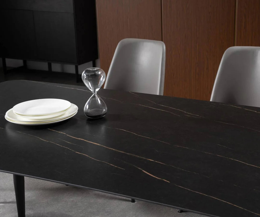 Sintered stone Dining Table w/ Simple Style Leg-GCC Home Center