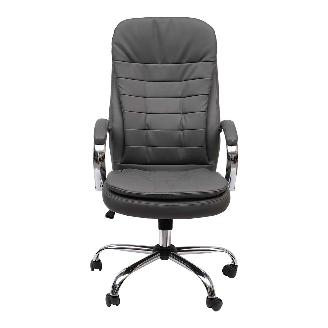 PU Leather High Back PU Leather Chair With Height Adjustable And Arm Rest-GCC Home Center