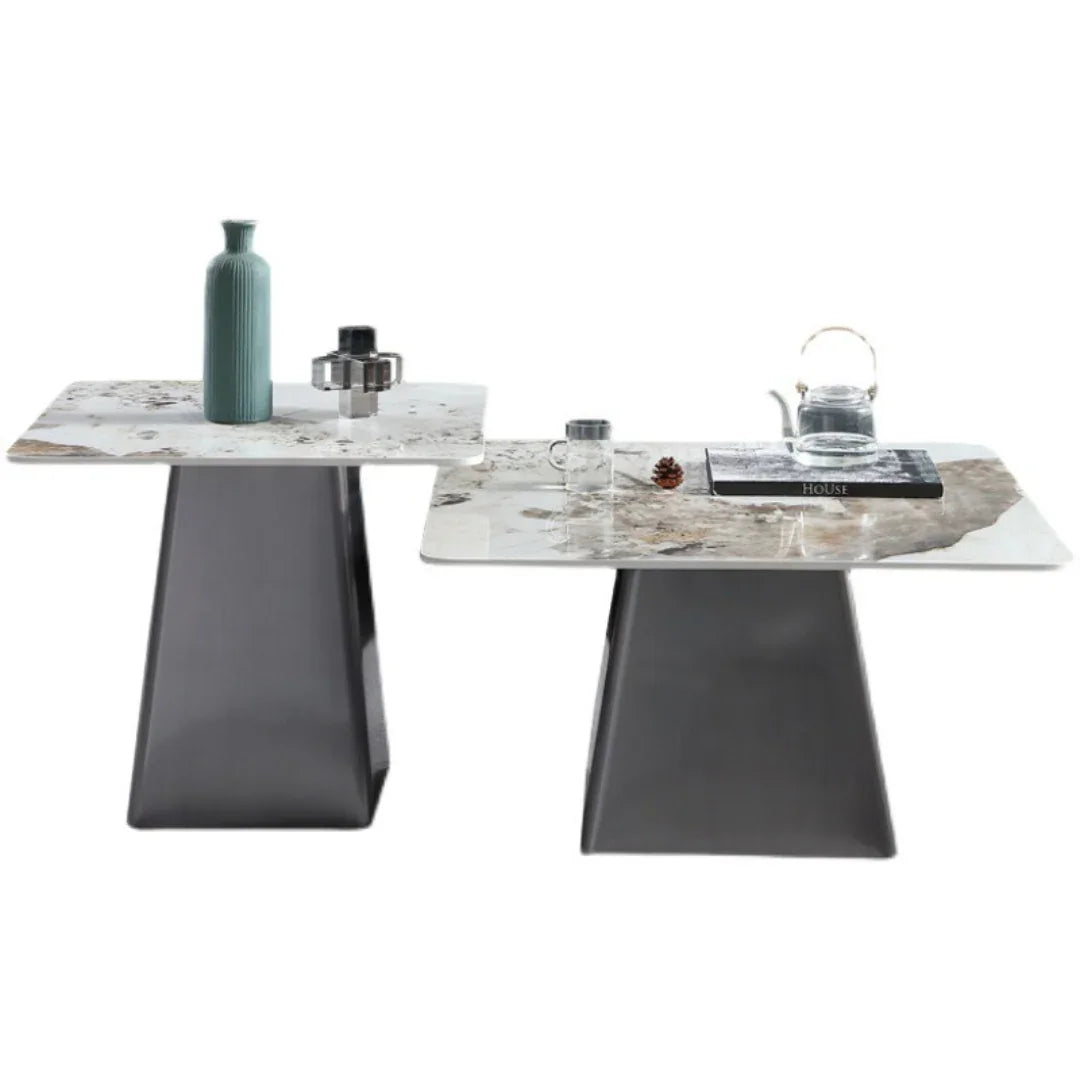 Elegant Modern Nesting Coffee Table Set (Pack of 2)