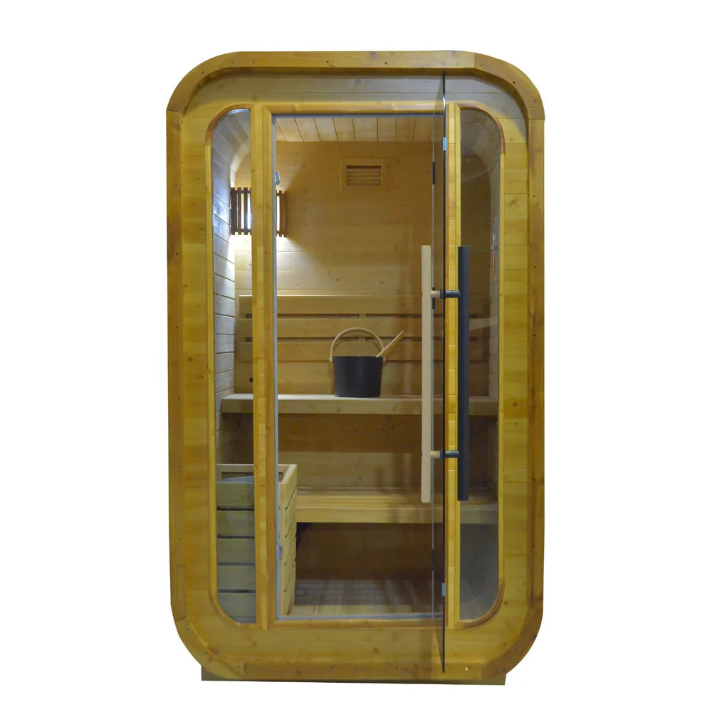 Luxury Indoor/Outdoor Sauna Room