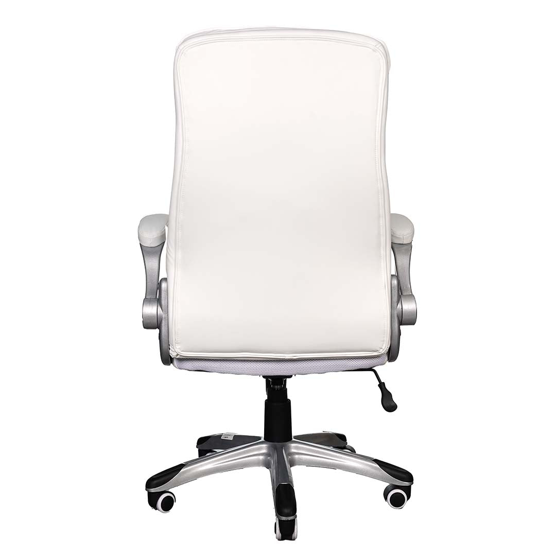 PU leather High Back Office Chair With Height Adjustable-GCC Home Center