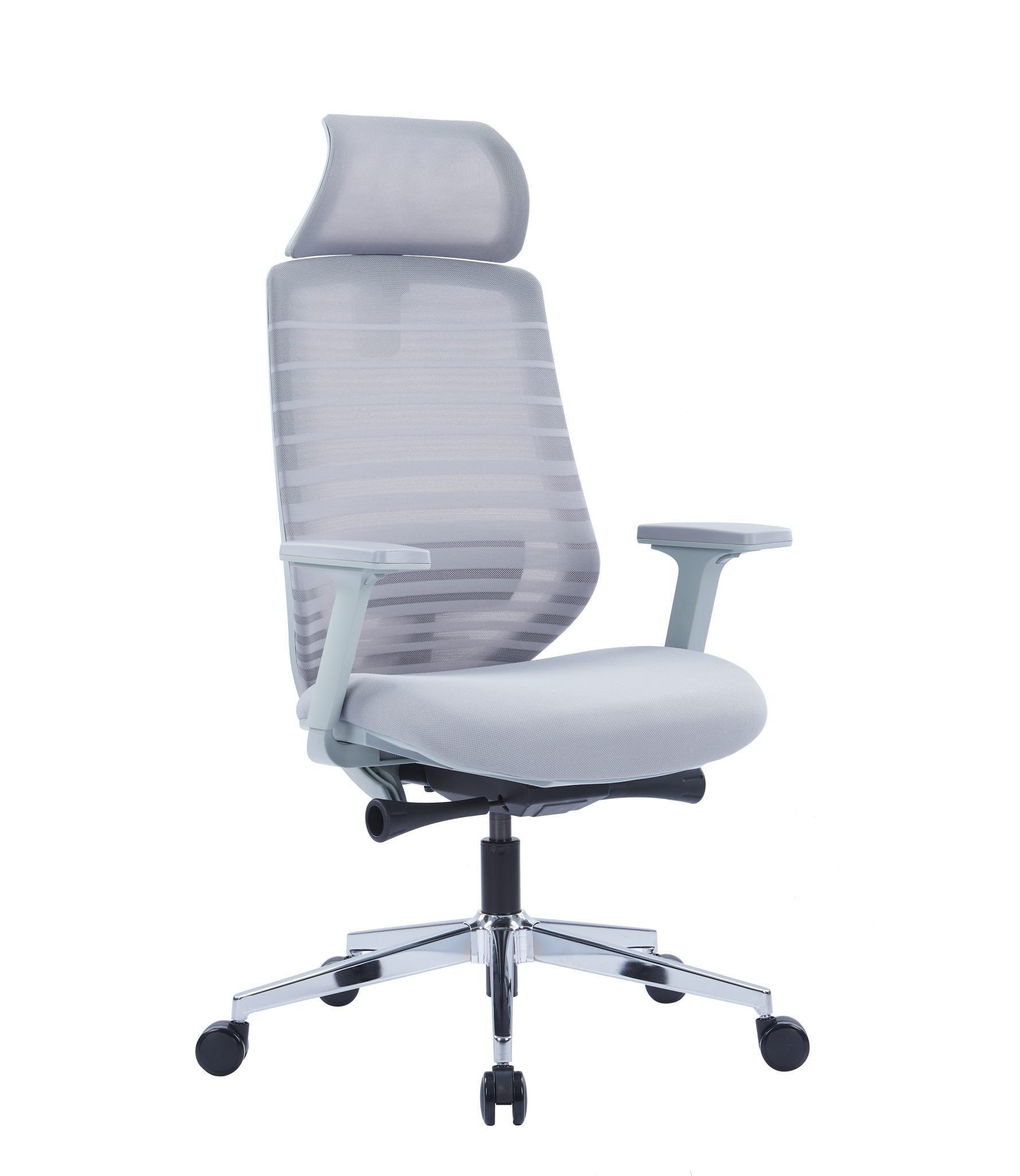 Modern High-back Ergonomic Mesh Office Chairs High grade - gray