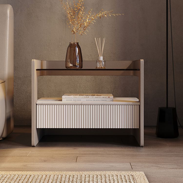 Elegance Tilu Nightstand Bedside Table-GCC Home Center