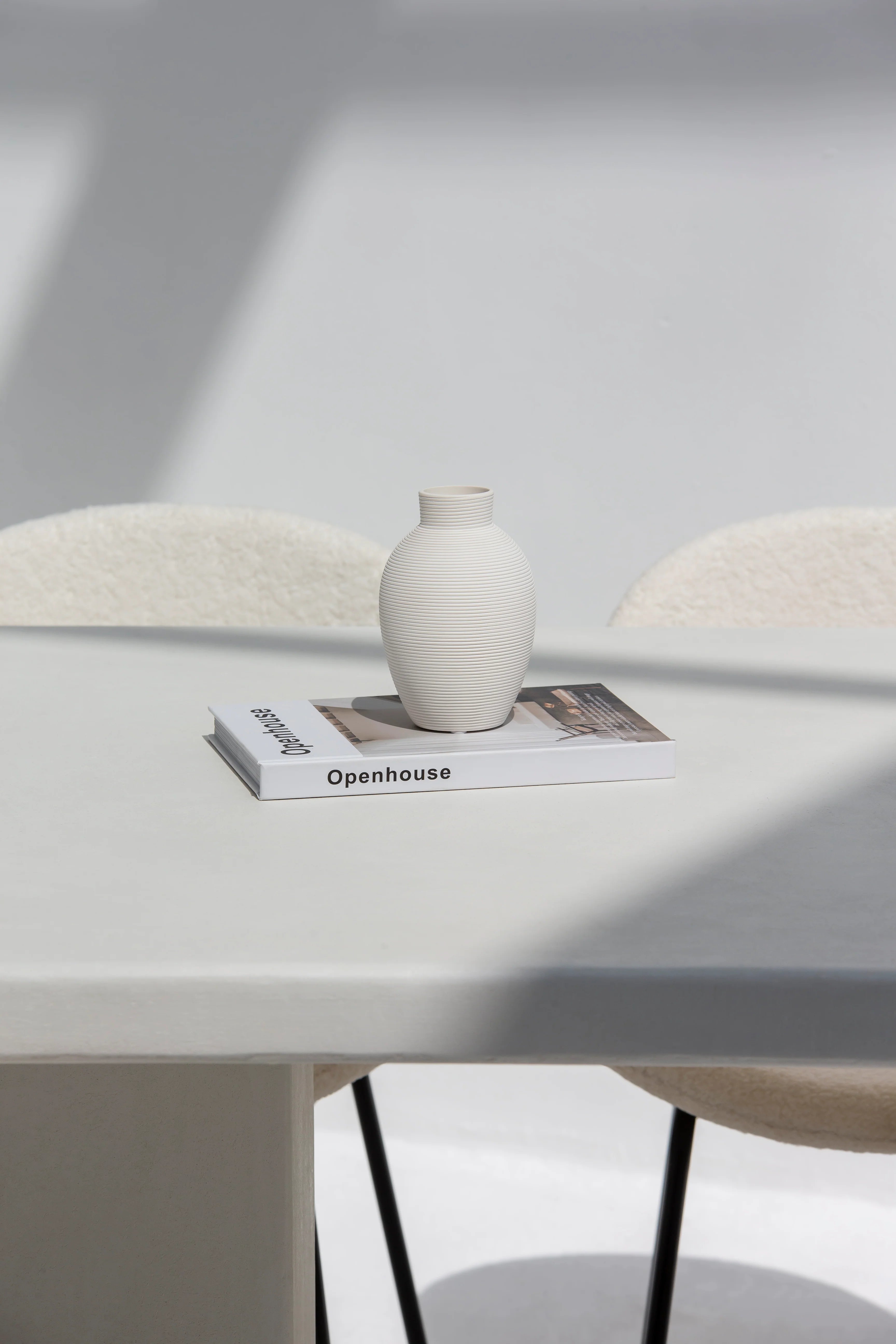 Santorini Micro Concrete Dining Table-GCC Home Center