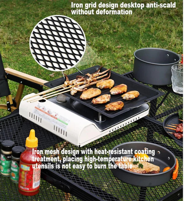Folding Grill Table