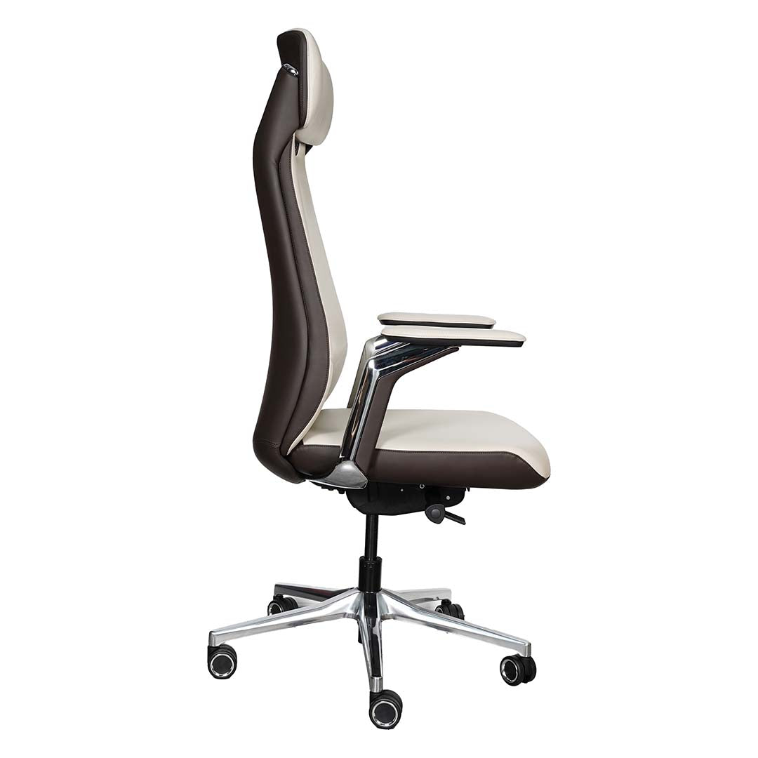 Luxury Ergonomic Design High Back Office Chair With Adjustable Headrest-GCC Home Center