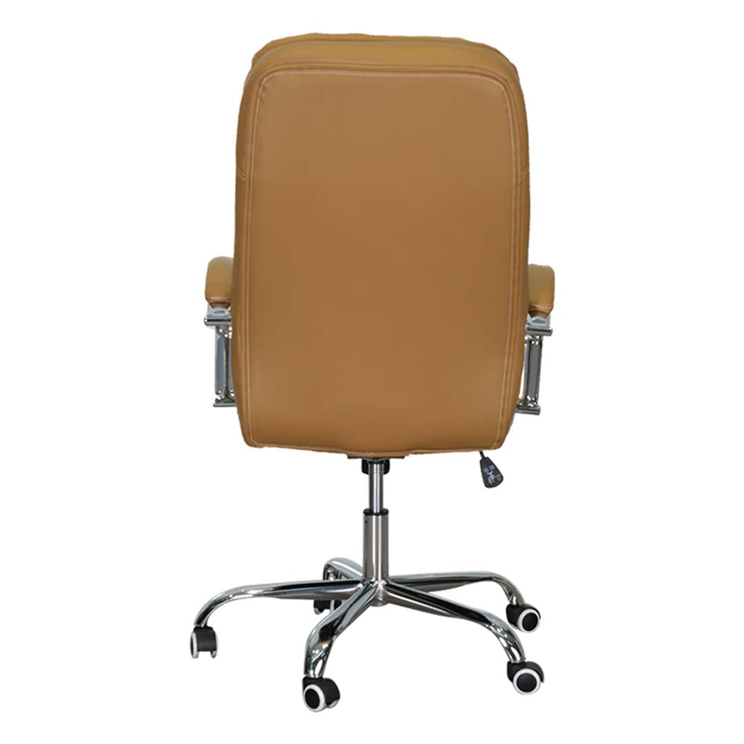 PU Leather High Back PU Leather Chair With Height Adjustable And Arm Rest-GCC Home Center