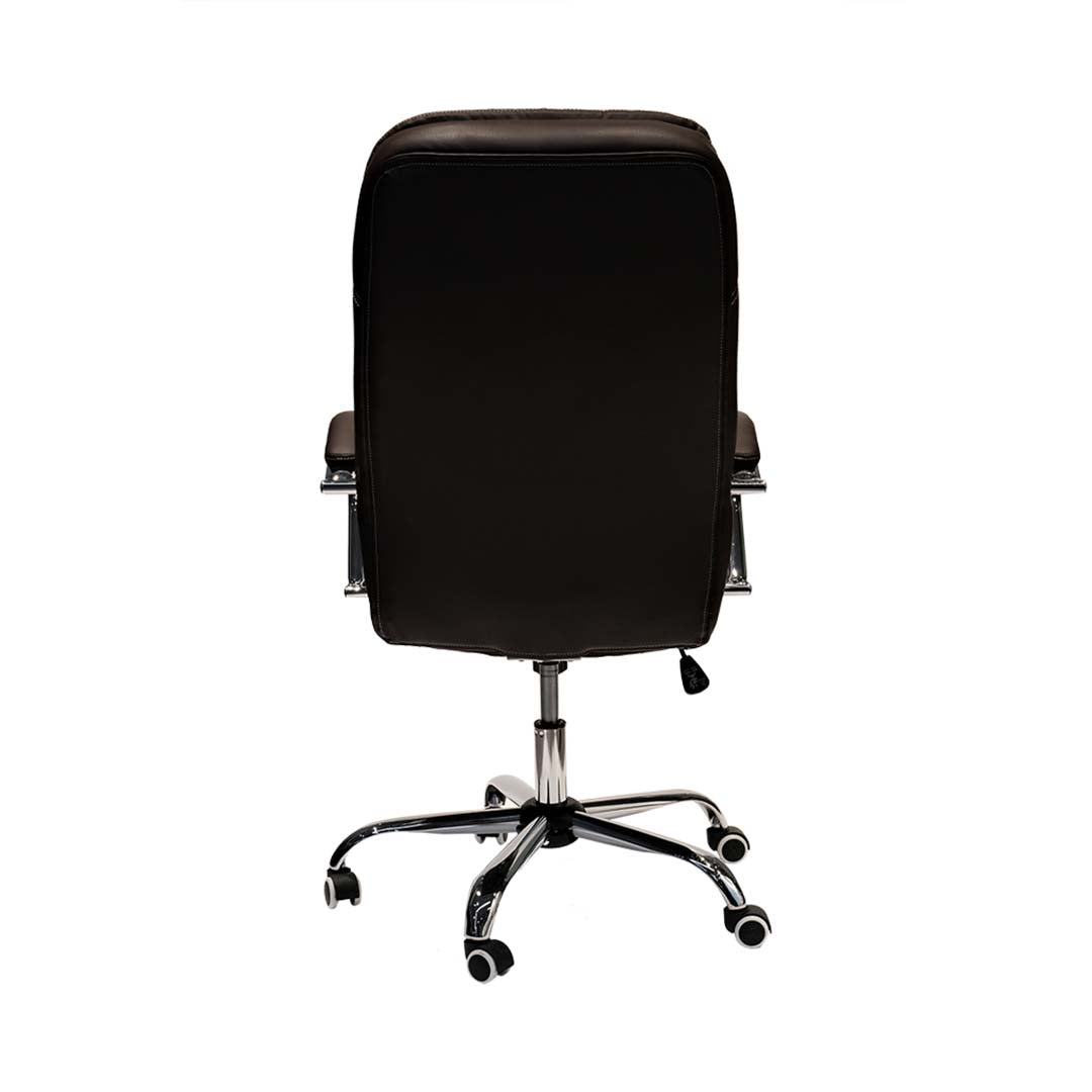 PU Leather High Back PU Leather Chair With Height Adjustable And Arm Rest-GCC Home Center