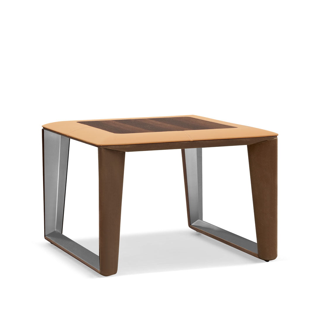 Luxurious Coffee Table With Stainless Steel Leg For Indoor And Outdoor - Forster Yellow-GCC Home Center