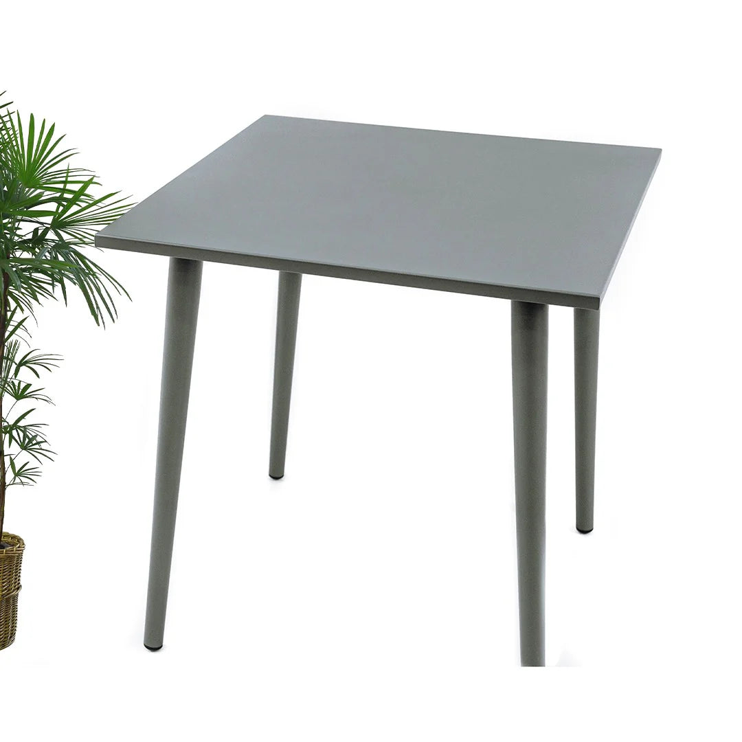 Aluminum Dining Table – Light Brown-GCC Home Center