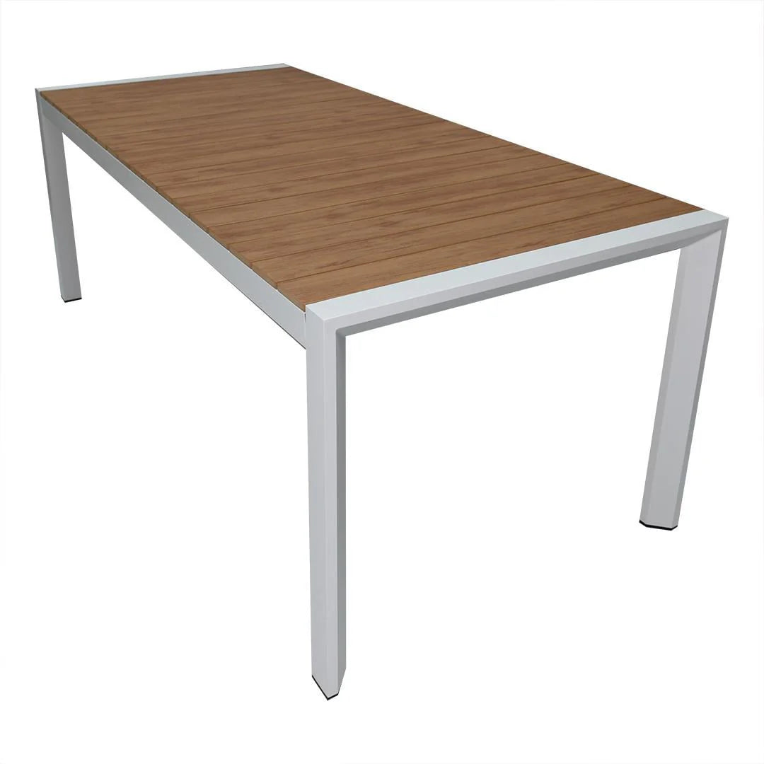 Eight-seater Log-style Outdoor Dining Table-GCC Home Center