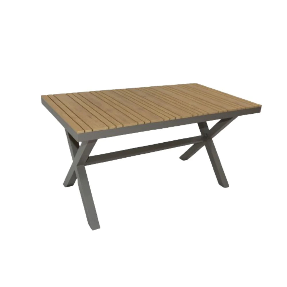 Patio Garden Outdoor Light Rectangular Dining Table-GCC Home Center