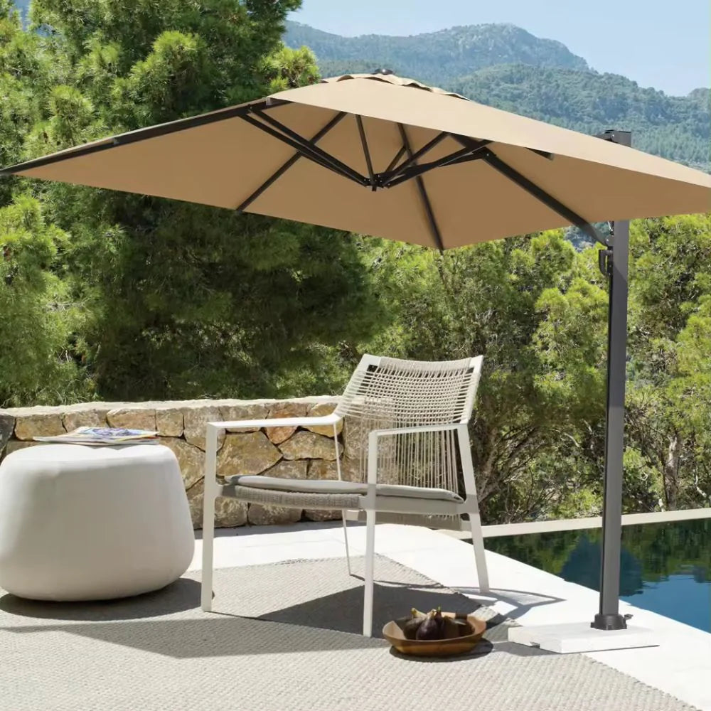3*3 Meter Square Outdoor Umbrella Side Pole-GCC Home Center