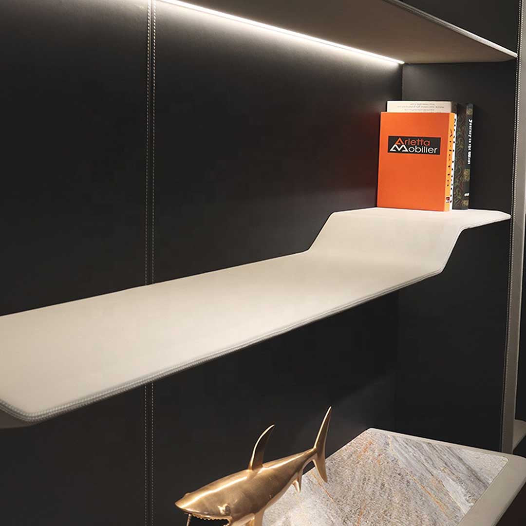 Office Cabinet With Multiple Shelves For Files, Books, Office Supplies - Brown-GCC Home Center