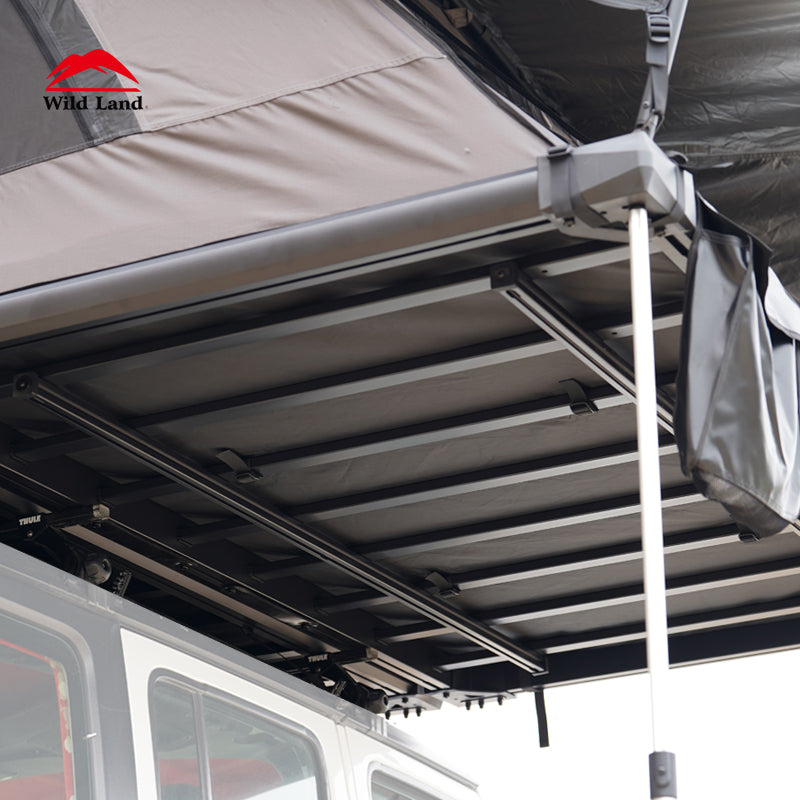 Easy Set up Camping Waterproof Aluminum Pop up RTT Rooftop Tents SUV Car Overland Tent Roof Rack Tent