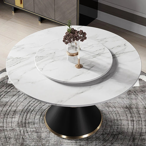 Contemporary Round Dining Table-GCC Home Center