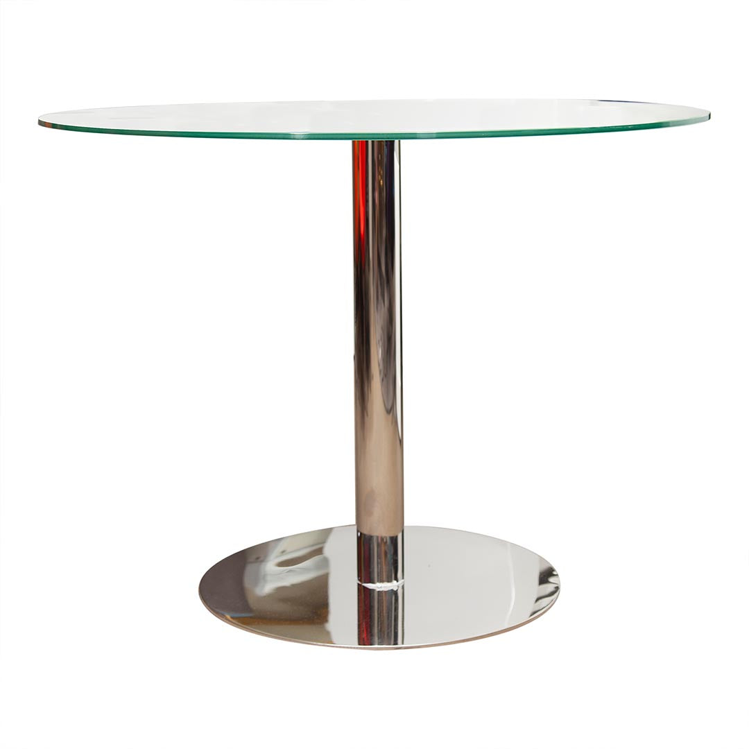 Modern Round Meeting Table, Coffee Table - Grey-GCC Home Center