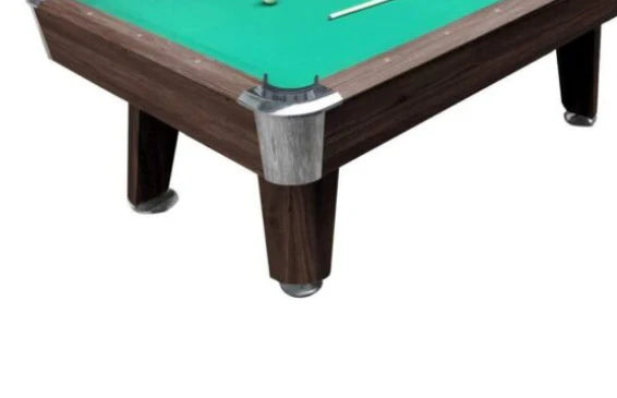 8-ft billiard table, Pool game table - Green-GCC Home Center