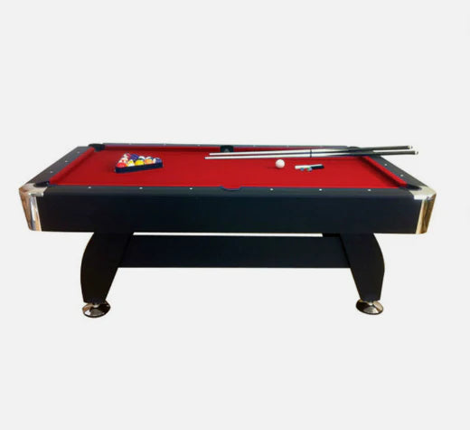 Billiard Table 9ft, Wooden Design - Red-GCC Home Center