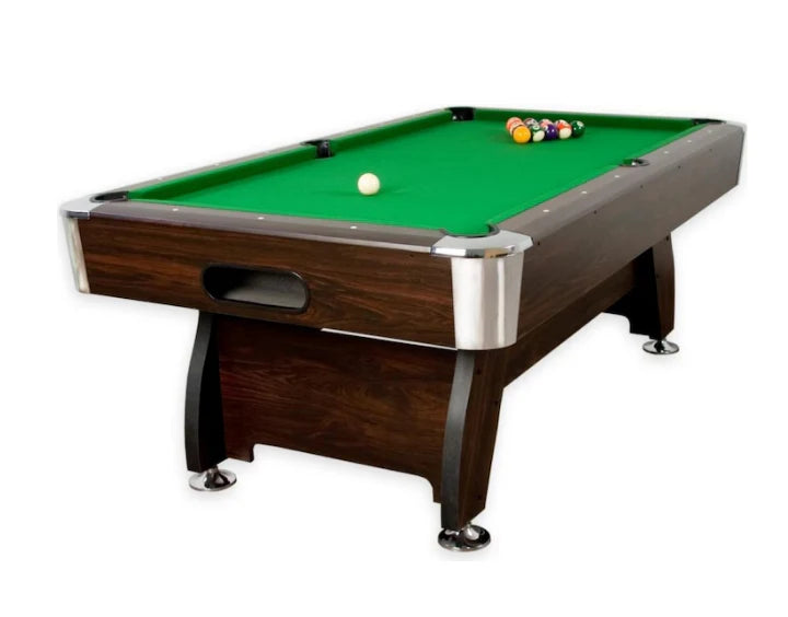 Billiard Table 8ft Wooden Design - Green-GCC Home Center