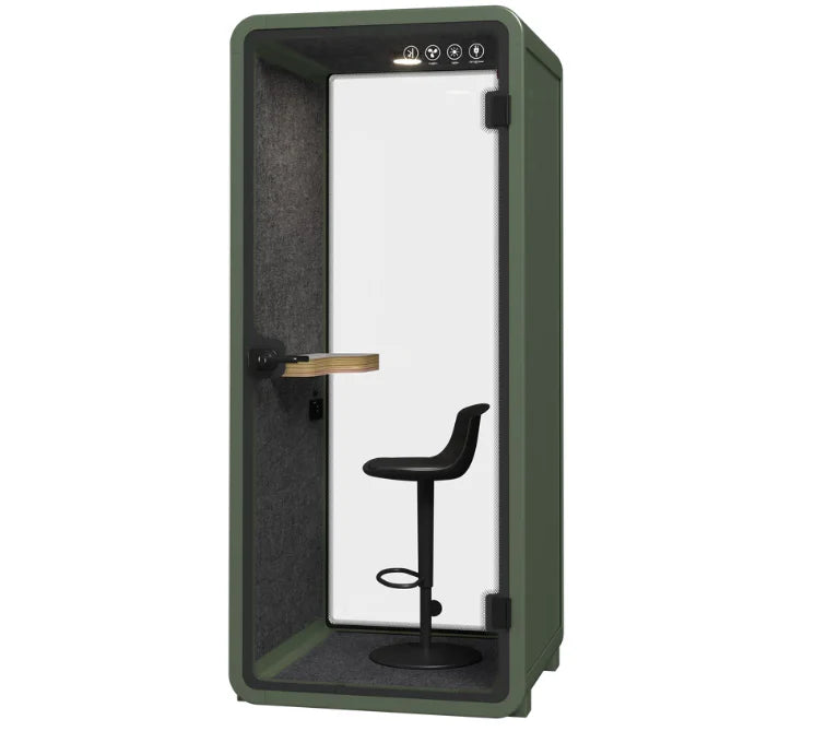 Solo Silence Booth, Soundproof Eco-friendly Protect Privacy, Office Soundproof Booth-GCC Home Center
