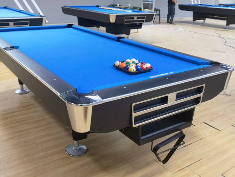 9-4M Billiard table, Automatic Ball Return System Solid Wood Marble-GCC Home Center